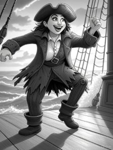 wooden leg