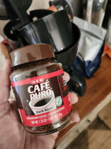 instant coffee